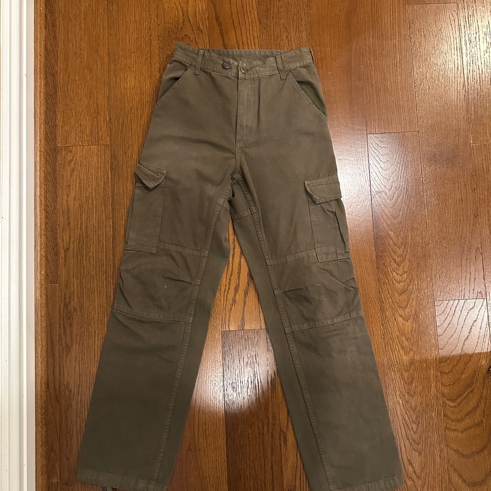 J Galt Green Cargo Pants
